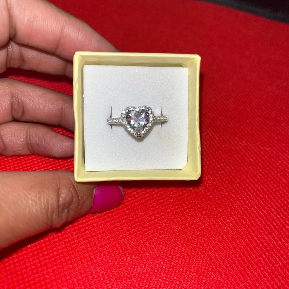 925 sterling silver heart ring - Picture 6 of 6